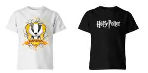 Lot de 2 T-shirts pour Enfant parmi une sélection Harry Potter (du 3 au 12 ans) + Livraison gratuite
