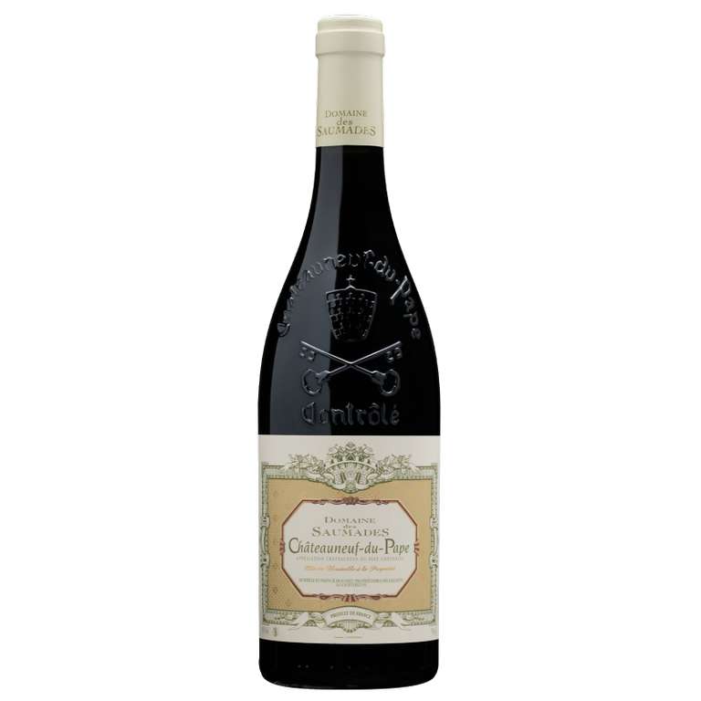 Bouteille de vin rouge Châteauneuf du Pape - Domaine des Saumades 2020 (vin-terroir.fr)