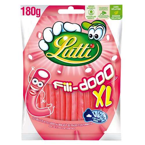 Paquet de bonbons Lutti Fili-dooo Fraise XL - 180g
