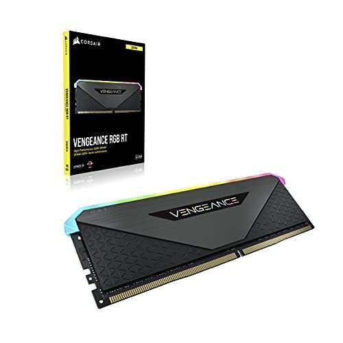 Kit Mémoire RAM Corsair Vengeance RGB - 32Go (2 x 16Go), DDR4, 3600MHz, C16