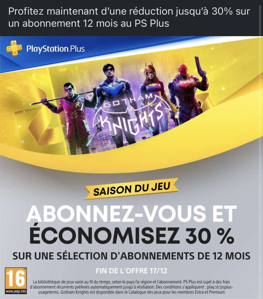 PS Plus Premium e Extra com desconto de 30%