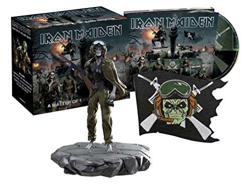 Coffret Collector Iron Maiden A Matter Of Life And Death - CD Digipack, figurine et patch inclus