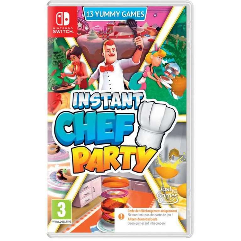 Instant Chef Party sur Nintendo Switch (Code de Téléchargement)