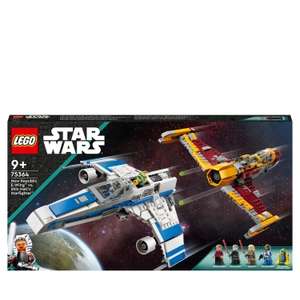 Jeu de construction Lego Star Wars (75364) - L’E-Wing de la Nouvelle République Contre le Chasseur de Shin Hati (via 20€ sur Carte Fidélité)