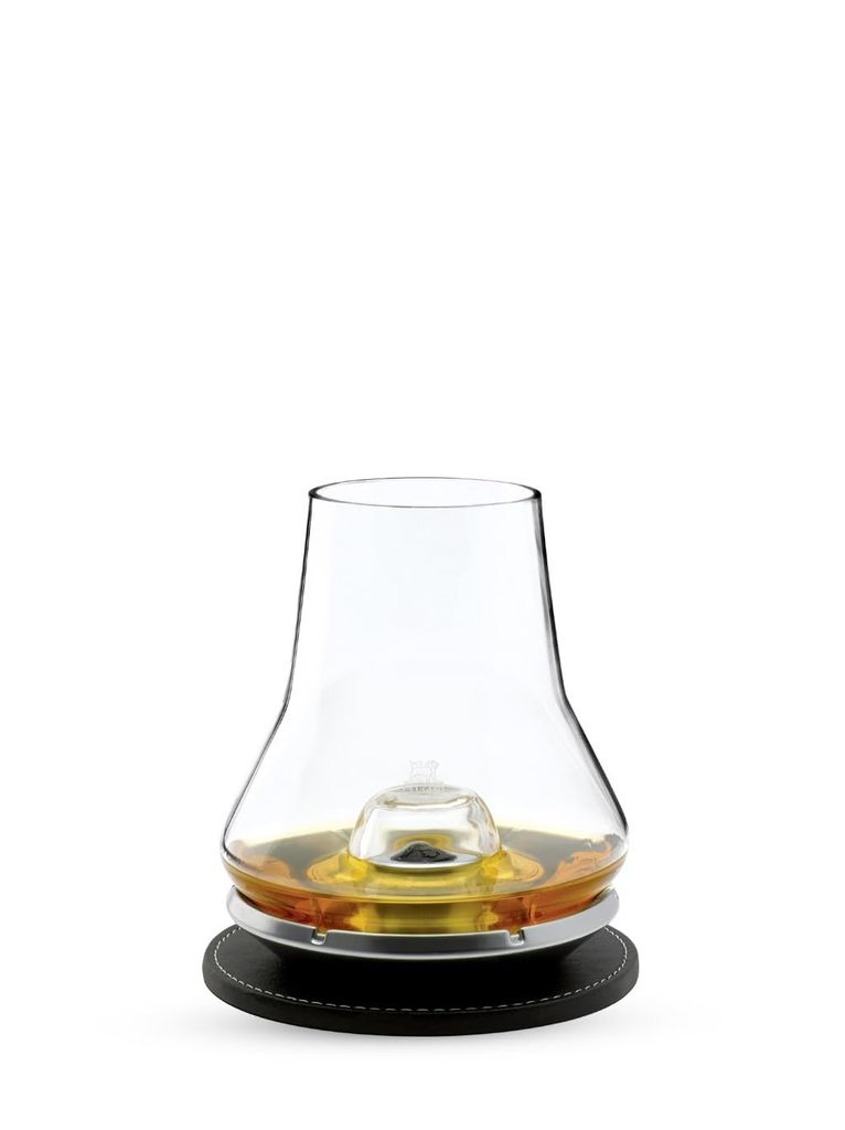 Coffret Dégustation Whisky Peugeot - Verre à Whisky 38 cl & Socle Rafraîchissant + Sous-Verre