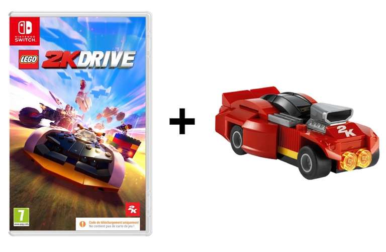 Lego 2k Drive Cab sur Nintendo Switch + bonus Lego