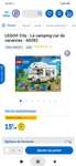 Jeu de construction Lego City (60283) - Le camping-car de vacances (via 3,87€ sur Carte Fidélité)