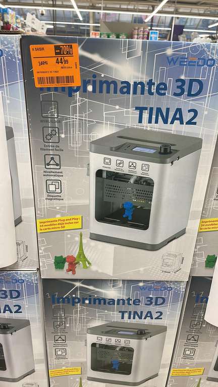Imprimante Weedo 3D Tina 2 - Elbeuf (76)