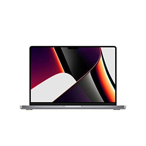 PC Portable 14" Apple MacBook Pro (2021) - M1 Pro, 16 Go RAM, 512 Go SSD, QWERTZ, Gris Sidéral