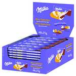 Présentoir de 48 barres de Mini tablette de chocolat Milka - 48x 25g