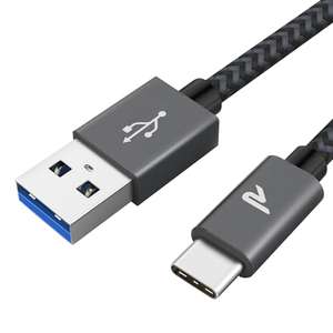 Cable USB C vers USB USB 3.0 RAMPOW Charge Rapide 3A QC3.0 (via coupon - vendeur tiers)