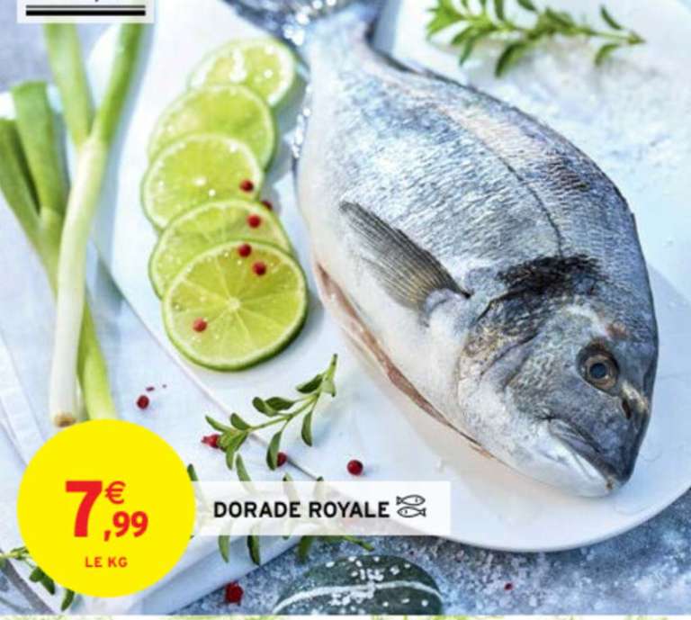 Dorade Royale (Elevée en Turquie) - 1kg