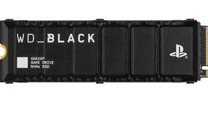 SSD interne M.2 NVMe Gen4 WD_Black SN850P (Licence Officielle pour PS5) - 4 To (Via remise panier)