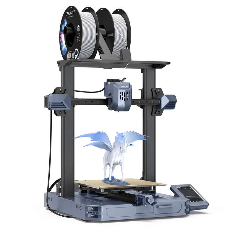 Imprimante 3D Creality CR-10 SE - 220 x 220 x 265 mm, Vitesse d'impression max 600 mm/s, Ecran tactile 4,3" (Entrepôt Pologne)
