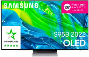 TV 55" Samsung QE55S95B Oled 4k Argent (+ 90€ en bons d'achat)