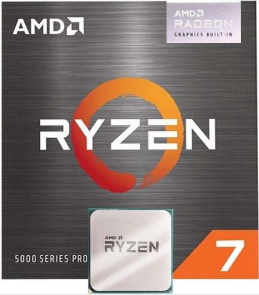 Processeur AMD Ryzen 7 5800X 3D - 3.4 GHz, Mode Turbo à 4.5 GHz, 96 Mo L3
