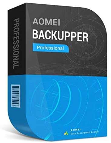 Licence AOMEI Backupper Professional gratuit - 1 an (Dématérialisé)