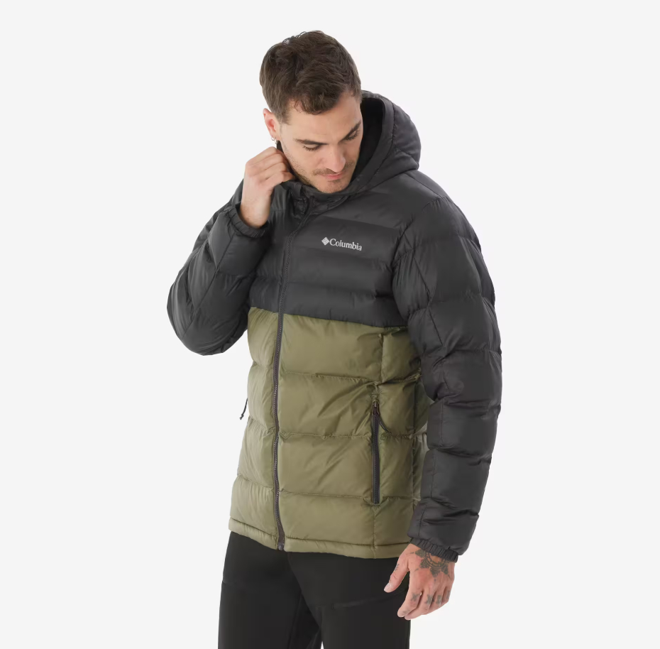 Doudoune chaude en duvet synthétique Col