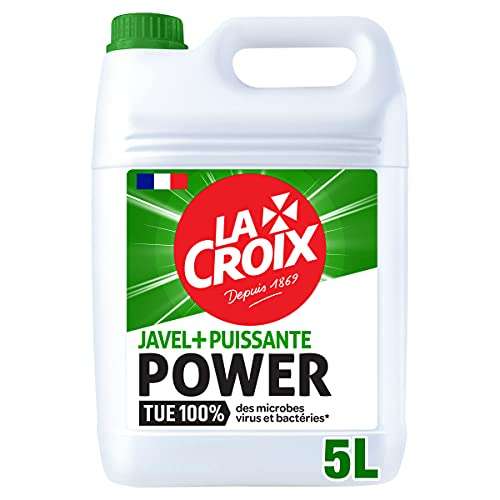 Bidon de Javel La Croix Javel+ Puissante Power - 5L (via coupon - via abonnement)