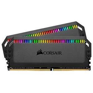 Kit mémoire RAM Corsair Dominator Platinum RGB - 16 Go (2 x 8 Go) DDR4, 3200MHz, C16