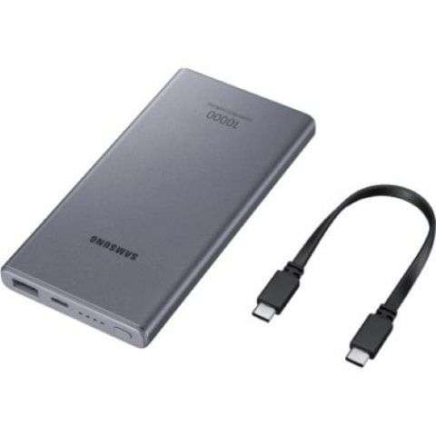 Batterie externe Samsung EB-P3300 - 10000 mAh, Charge 25W ultra-rapide, USB-C (via ODR de 20€ - Retrait magasin uniquement)