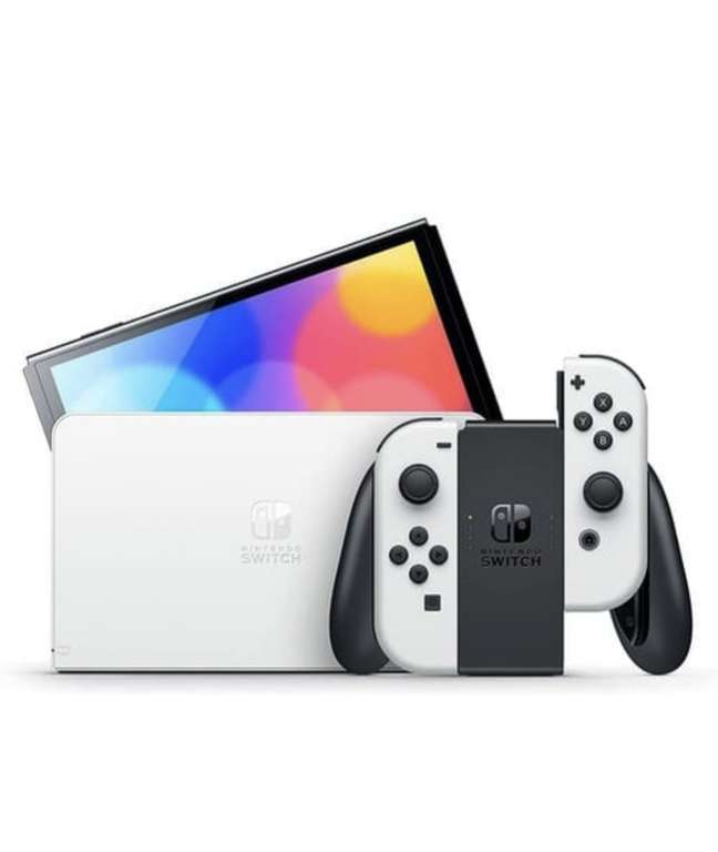 Console Nintendo Switch OLED blanche (+40.30€ de Rakuten Points)