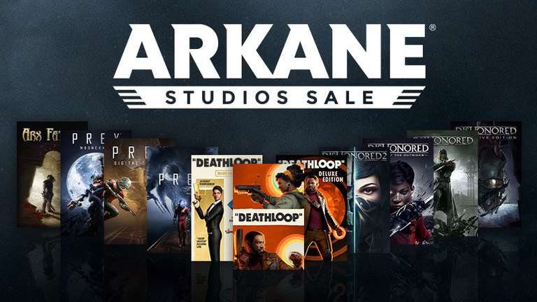 Sélection de jeux Arkane Studio en promotion sur PC & Consoles (Dématérialisés)