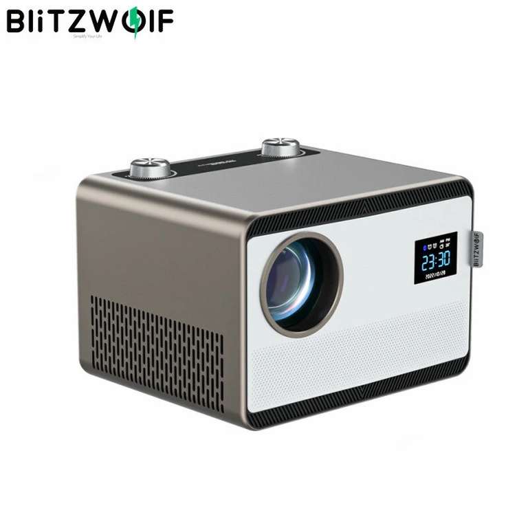 Vidéoprojecteur BlitzWolf BW-V7 - 1080p natif, 850 ANSI, projection 40-200", audio 2x5W, mise au point automatique, 42db (Entrepôt EU)