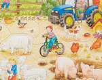Puzzle Ravensburger à la ferme (06332) pour Enfant - 40 pièces