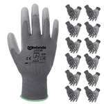 Lot de 12 paires de gants de Travail Andanda, Taille M (Vendeur Tiers)
