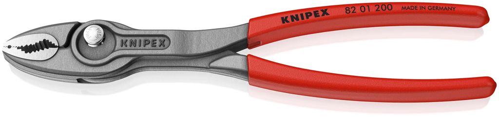Pince de Préhension Knipex TwinGrip - Frontale & Latérale, sur Carte LS, Gaines PVC, Anti-Dérapantes 200mm