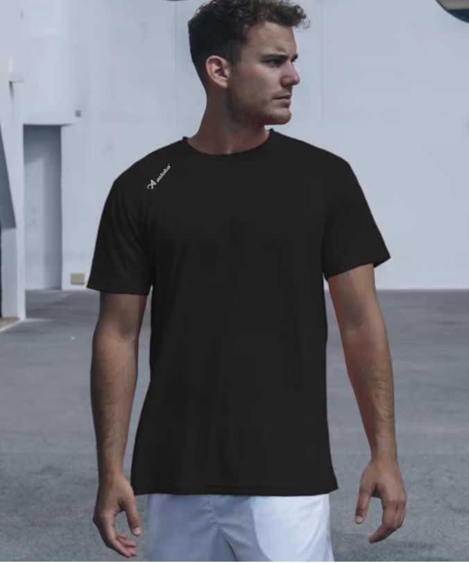 T-Shirt Technique homme Asioka - taille M & XL, Noir