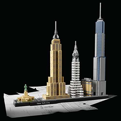 Jeu de construction Lego 21028 - Architecture New York (via coupon)