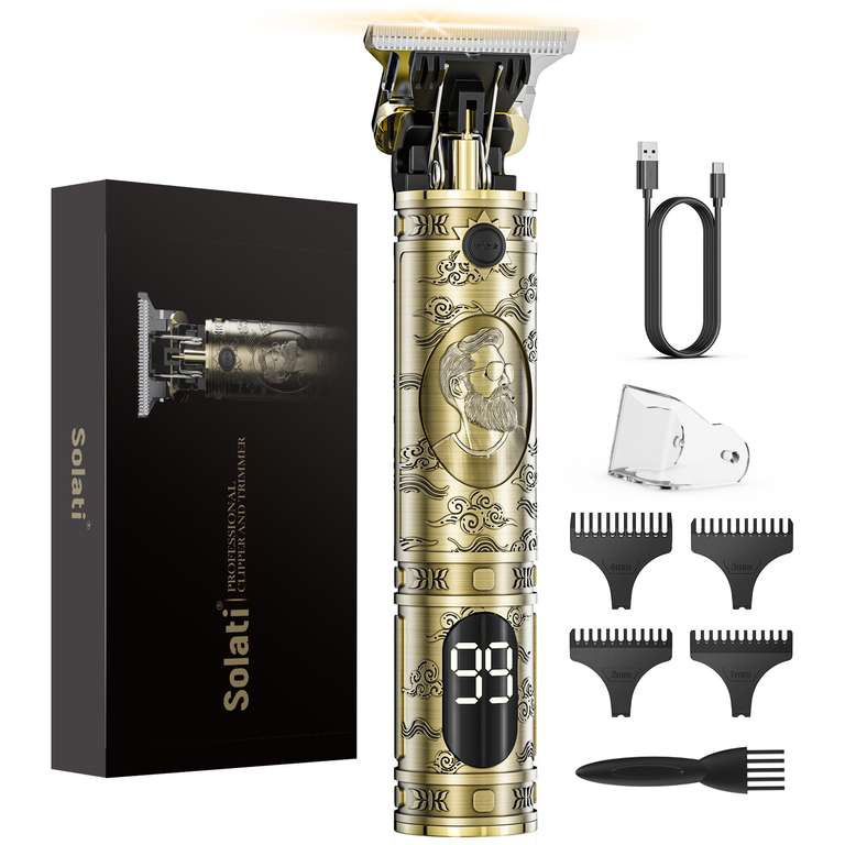 Tondeuse Pro T-Blade Zero Gap Clip cord. LED - Amazon at bon prix - Dealabs