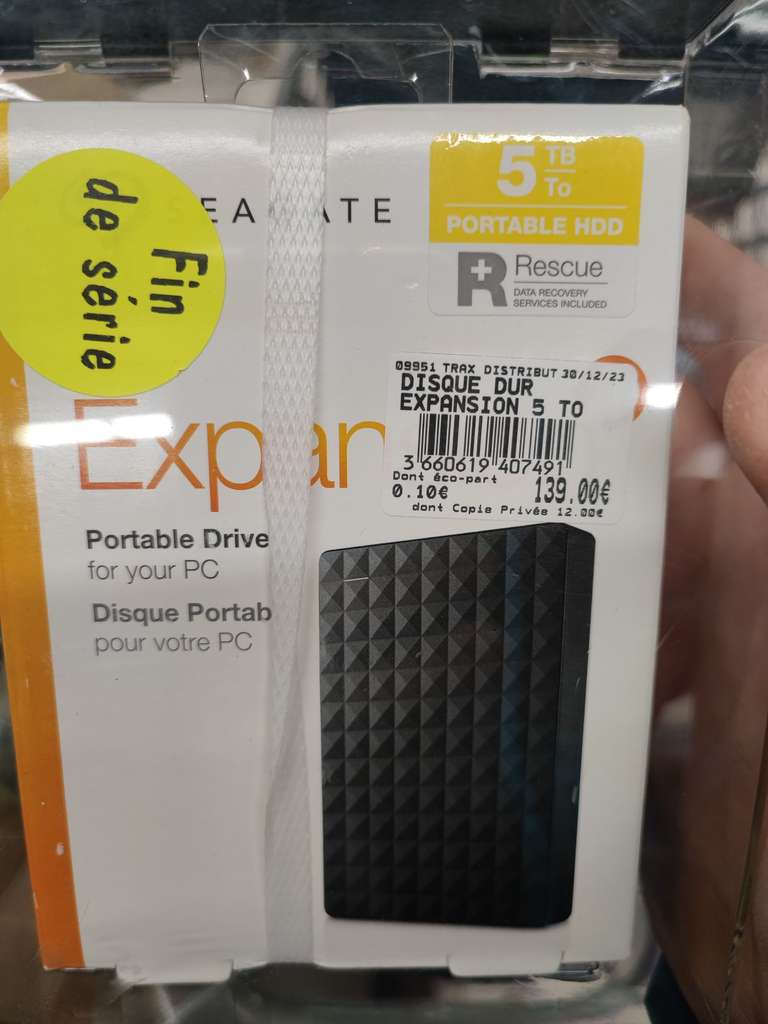 Ce disque dur externe 14 To est à un super prix pour les soldes sur