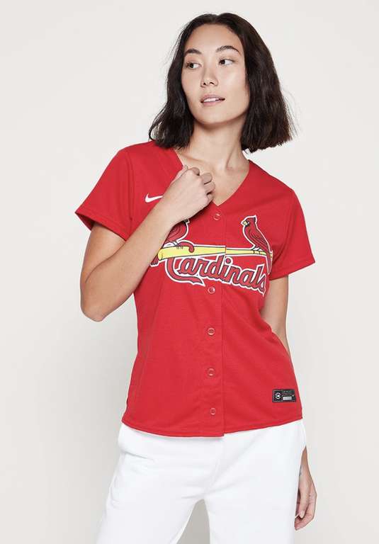 Chemise de baseball St Louis Cardinals Femme - Tailles S à XXL –