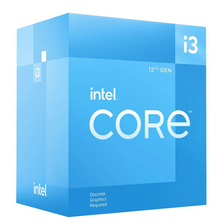 Processeur Intel Core i3-12100F (3.3 GHz / 4.3 GHz)