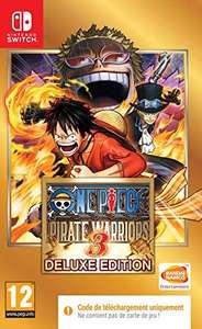 One Piece : Pirate Warriors 3 Pirate Warriors 3 - Édition Deluxe sur Switch (code dans la boîte)