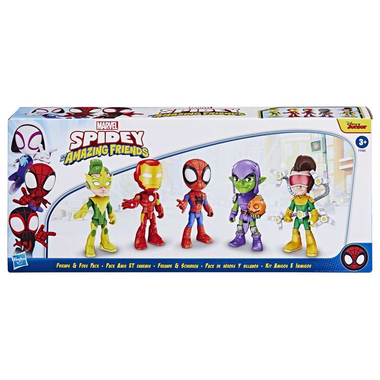 Marvel Spidey – Coffret Figurine Iron Man Et Moto 10 Cm – Pousser Pour Rouler – Dès 3 Ans – Cadeau Super-héros