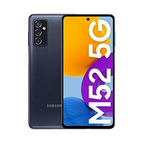 Smartphone 6.7" Samsung Galaxy M52 5G - Full HD AMOLED 120 Hz, Snapdragon 778G, 6 Go RAM, 128 Go, Batterie 5000 mAh, Dual SIM