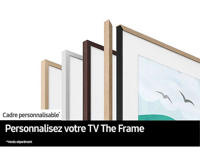 TV 55" Samsung The Frame TQ55LS03D 2024 - QLED, 4K UHD 120Hz (via 400€ ODR)