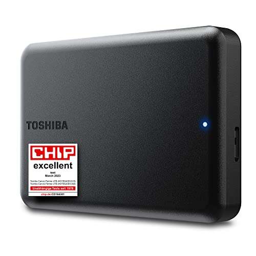Disque Dur Externe 2.5" USB Toshiba Canvio Partner - 4 To (Vendeur Tiers)