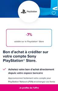 [Clients Boursorama] 7% de réduction sur les cartes Playstation Network PSN (via TheCorner)