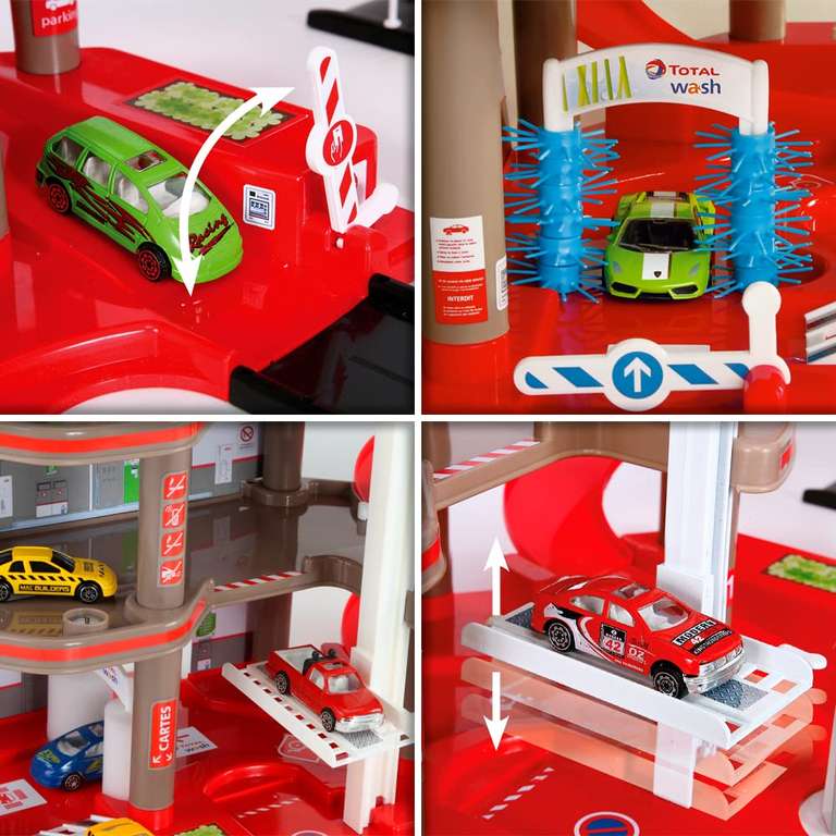 Grand parking de construction de voiture, jouet pour enfants, jouet à  plusieurs étages - AliExpress