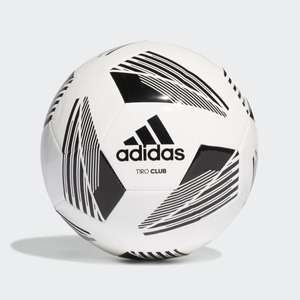 Ballon de Football Adidas Tiro Club - Blanc, Jaune ou Rose, Taille 5, 4 ou 3