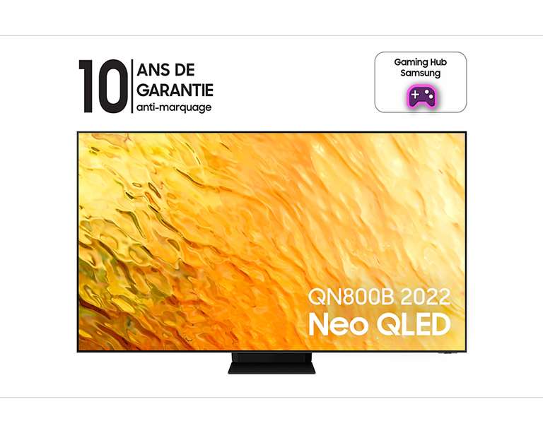 TV QLED 65" Samsung NeoQLED QE65QN800B (2022) - 8K, 100 Hz, Smart TV