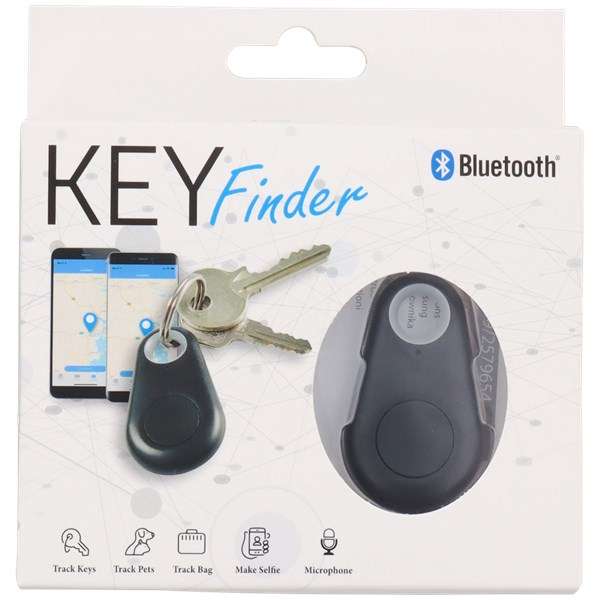 Mini-traceur Keyfinder - Bluetooth, noir