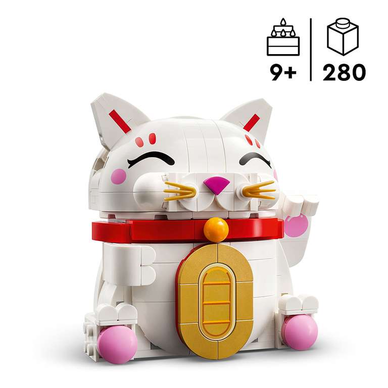 Lego Icons 40813 Le Chat Porte-Bonheur, €17,99 at E.Leclerc | Dealabs