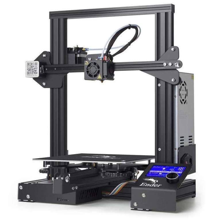 Imprimante 3D Creality Ender-3 - 220 x 220 x 250 mm (V2 à 189.56€) - Entrepôt EU