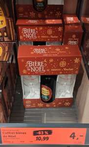 Coffret Bière de Noël Abbaye de Vauclair (2 verres + 1 bouteille 75cl) - Bressuire (79)